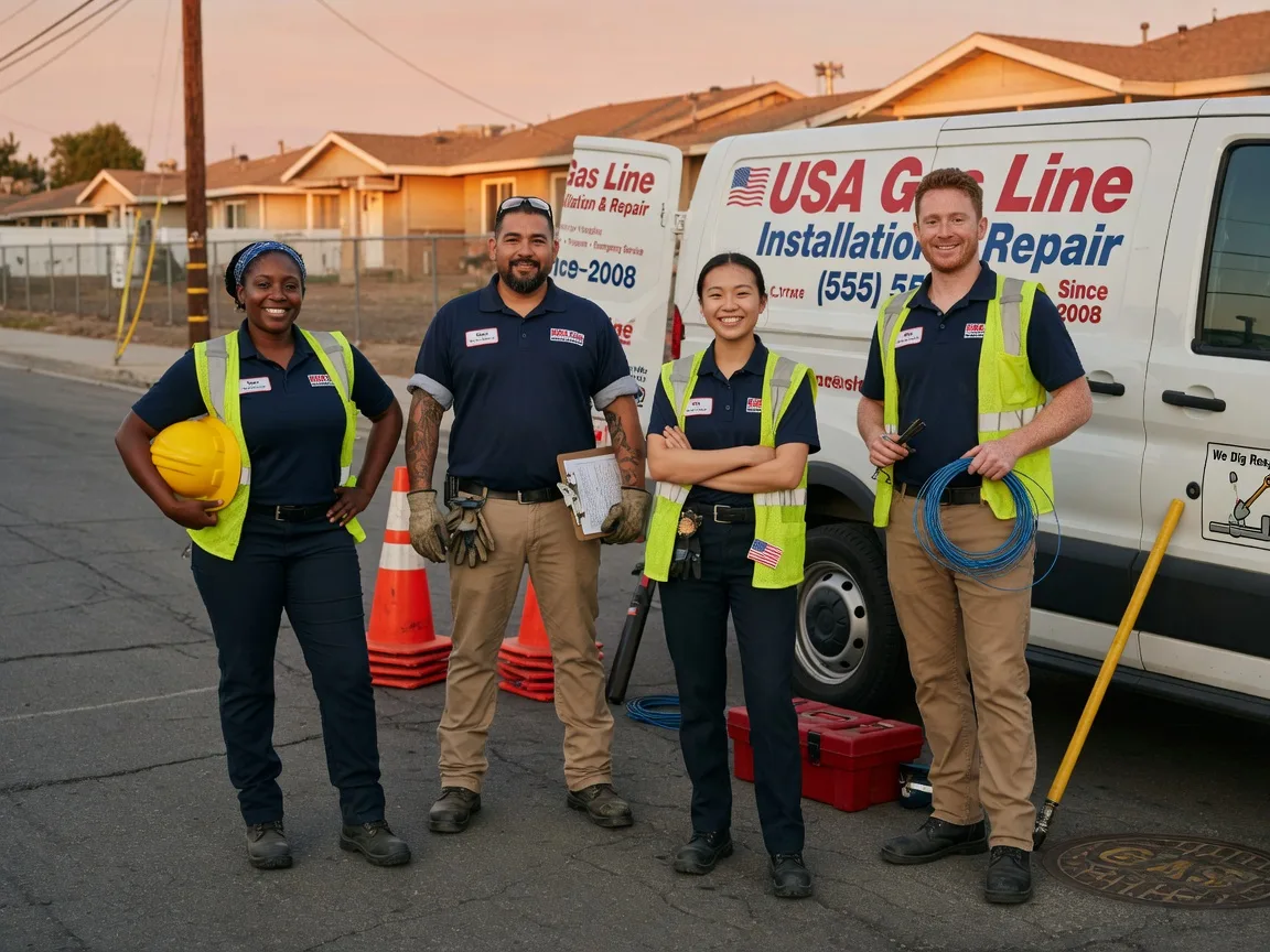 Gas Line Installation company in Sebastopol, MS